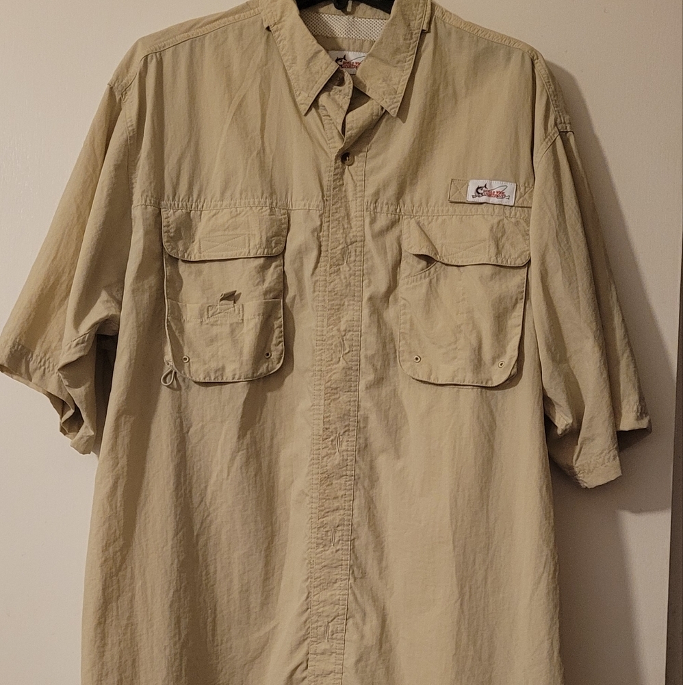 World wide sportsmen vented short sleeve size XL
